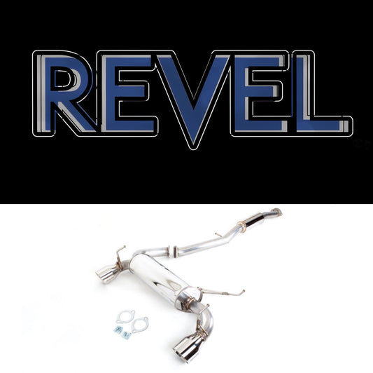 Revel 03-08 Nissan 350Z Medallion Touring-S Y-Back Exhaust - Single Canister/ Dual Tip