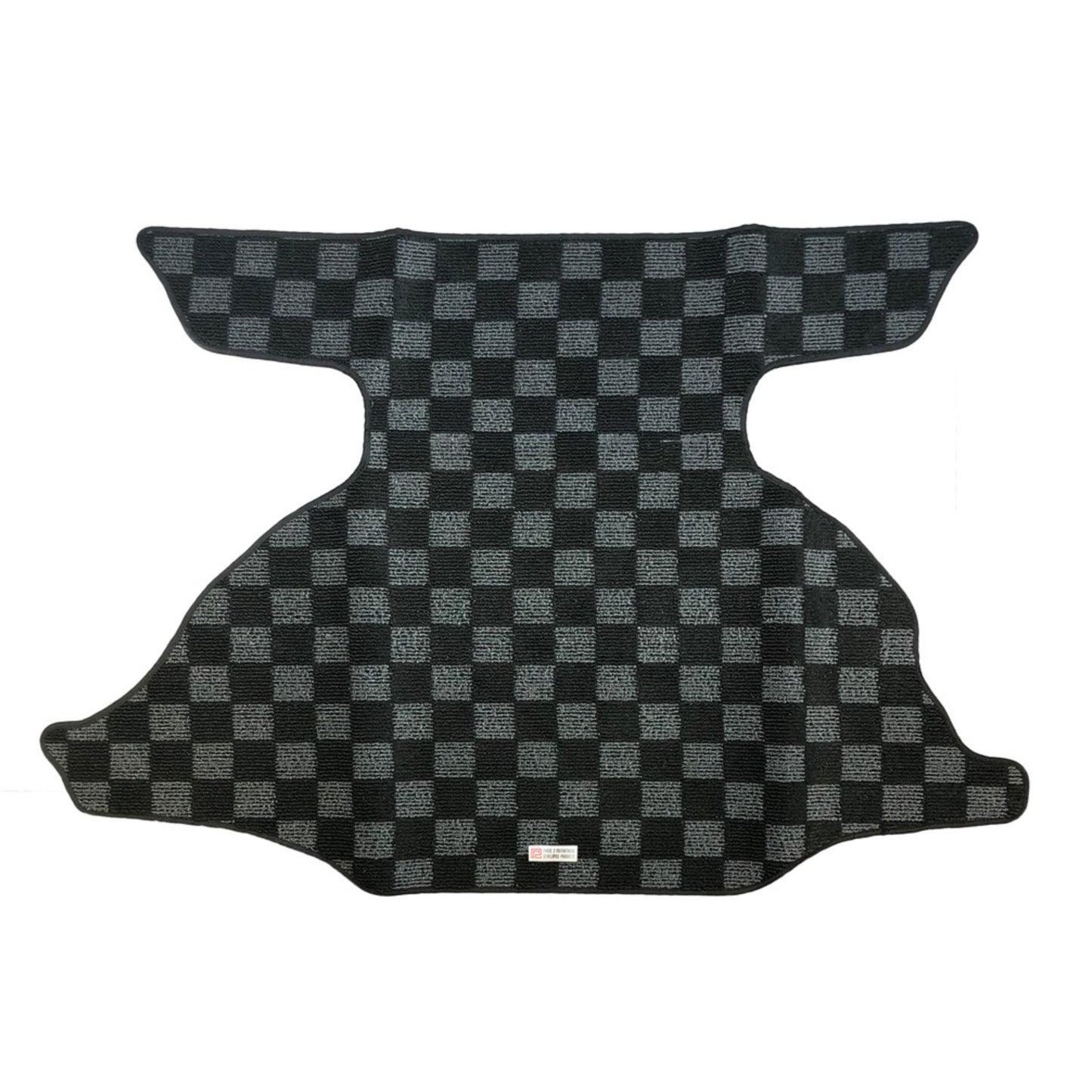 P2M 370Z Dark Grey Checkered Racing Trunk Mat