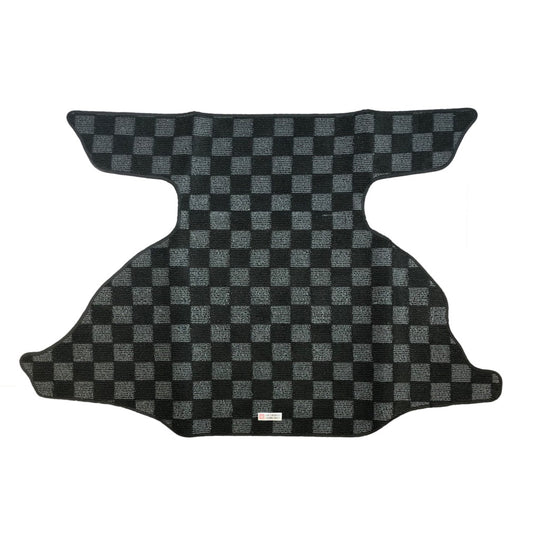 P2M 370Z Dark Grey Checkered Racing Trunk Mat