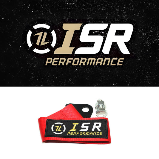 ISR Performance Universal Racing Tow Strap - Red