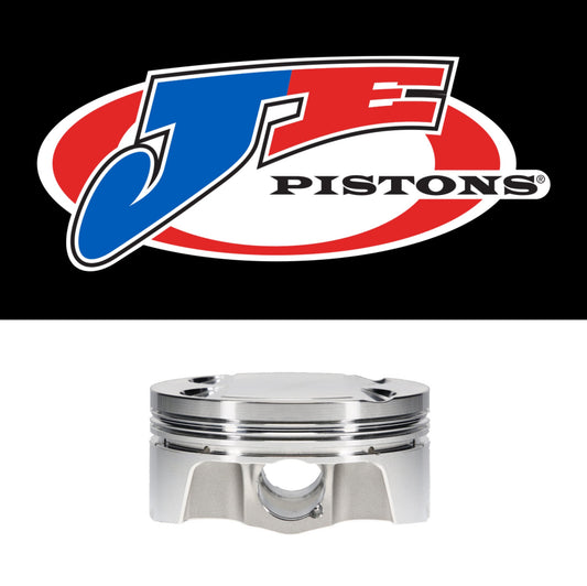 JE Pistons Nissan VK56VD Piston Kit - 3.898 in. Bore - 1.230 in. CH -7.90 CC - Set of 8