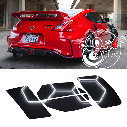 370Z Nano Carbon Super Gloss Precut Window Tints | Front/Sides/Rear Customizer - 370z, Competition Use, Cosmetic,