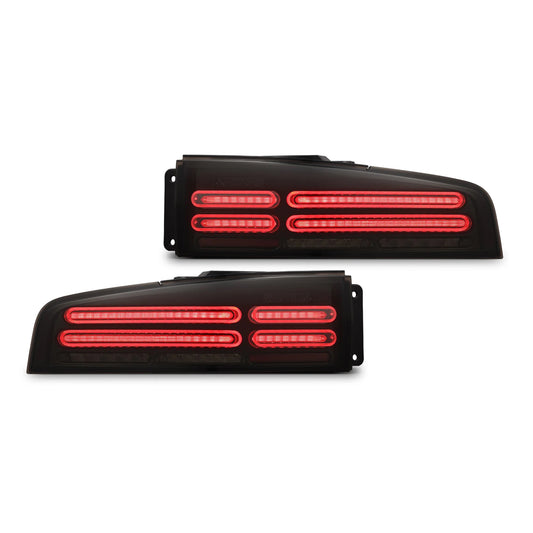 AlphaRex 23-25 Nissan Z Nova-Series Quad-Loop Style Prismatic LED Tail Lights - Alpha Black