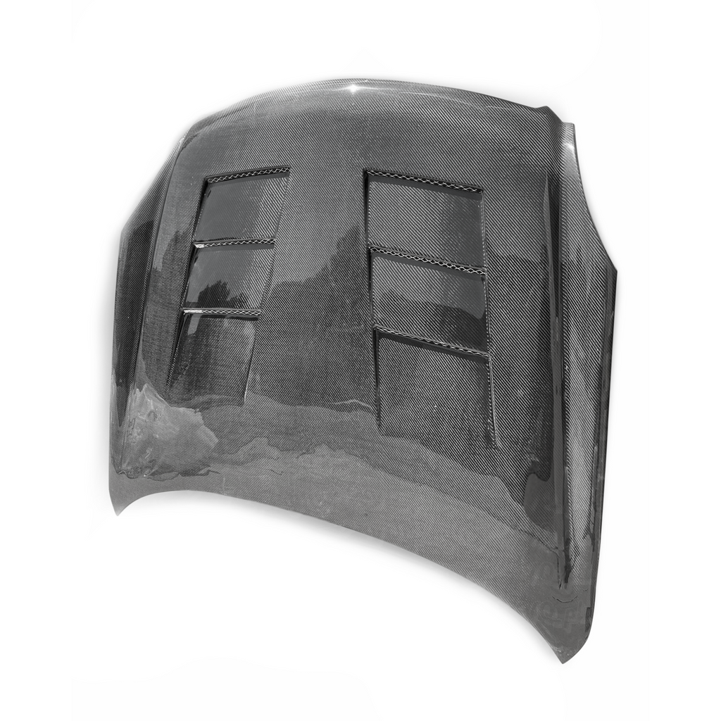G35 Coupe TS Carbon Fiber Vented Hood | VQ35DE