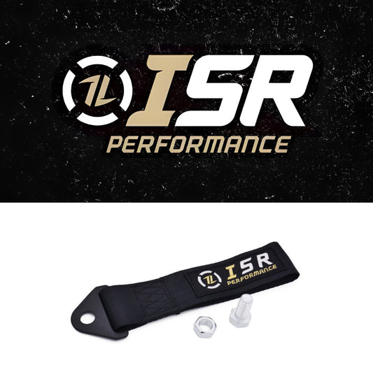 ISR Performance Universal Racing Tow Strap - Black