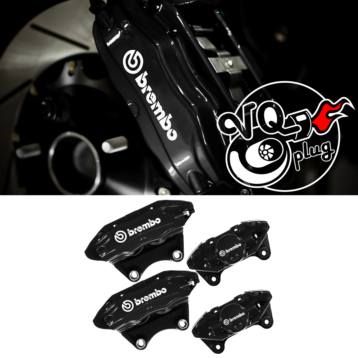 G35/350Z Brembo Big Brake Caliper Kit | Caliper Upgrade VQ35DE VQ35HR