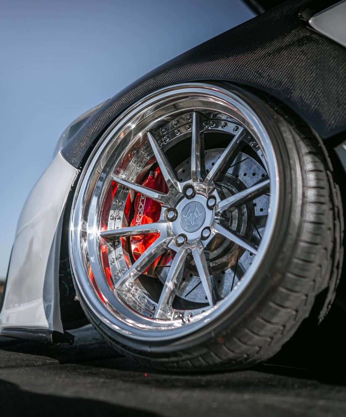 G37/370Z/Q50/Q60 Akebono Big Brake Caliper Kit | Caliper Upgrade VQ37VHR VR30DDTT - 350z, 370z, Competition Use,