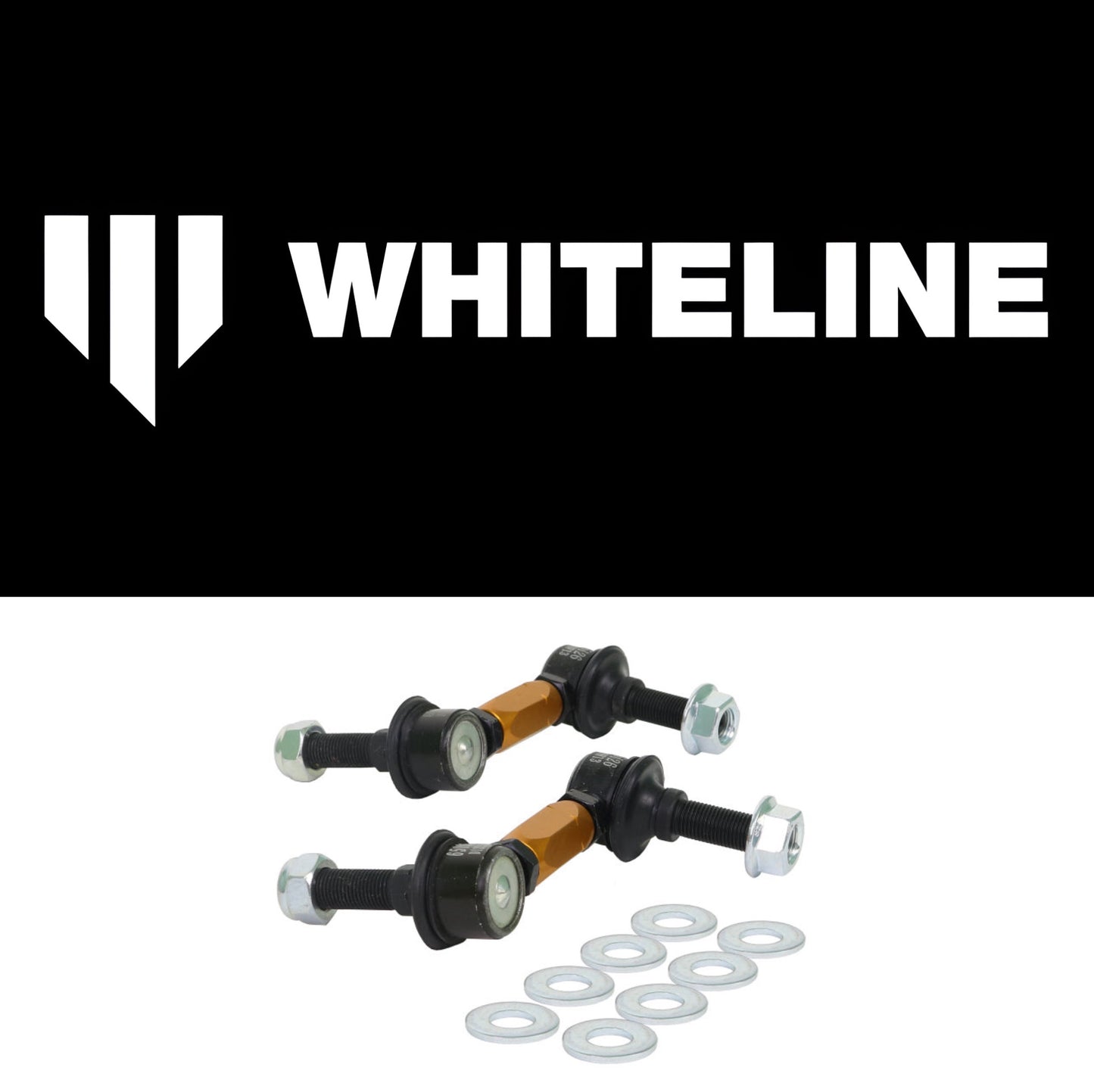 Whiteline 03+ Nissan 350z Z33 / 07-08 Infiniti G35 (Exc AWD) Fr Swaybar-Link Assy HD Adj Steel Ball
