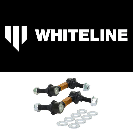 Whiteline 03+ Nissan 350z Z33 / 07-08 Infiniti G35 (Exc AWD) Fr Swaybar-Link Assy HD Adj Steel Ball