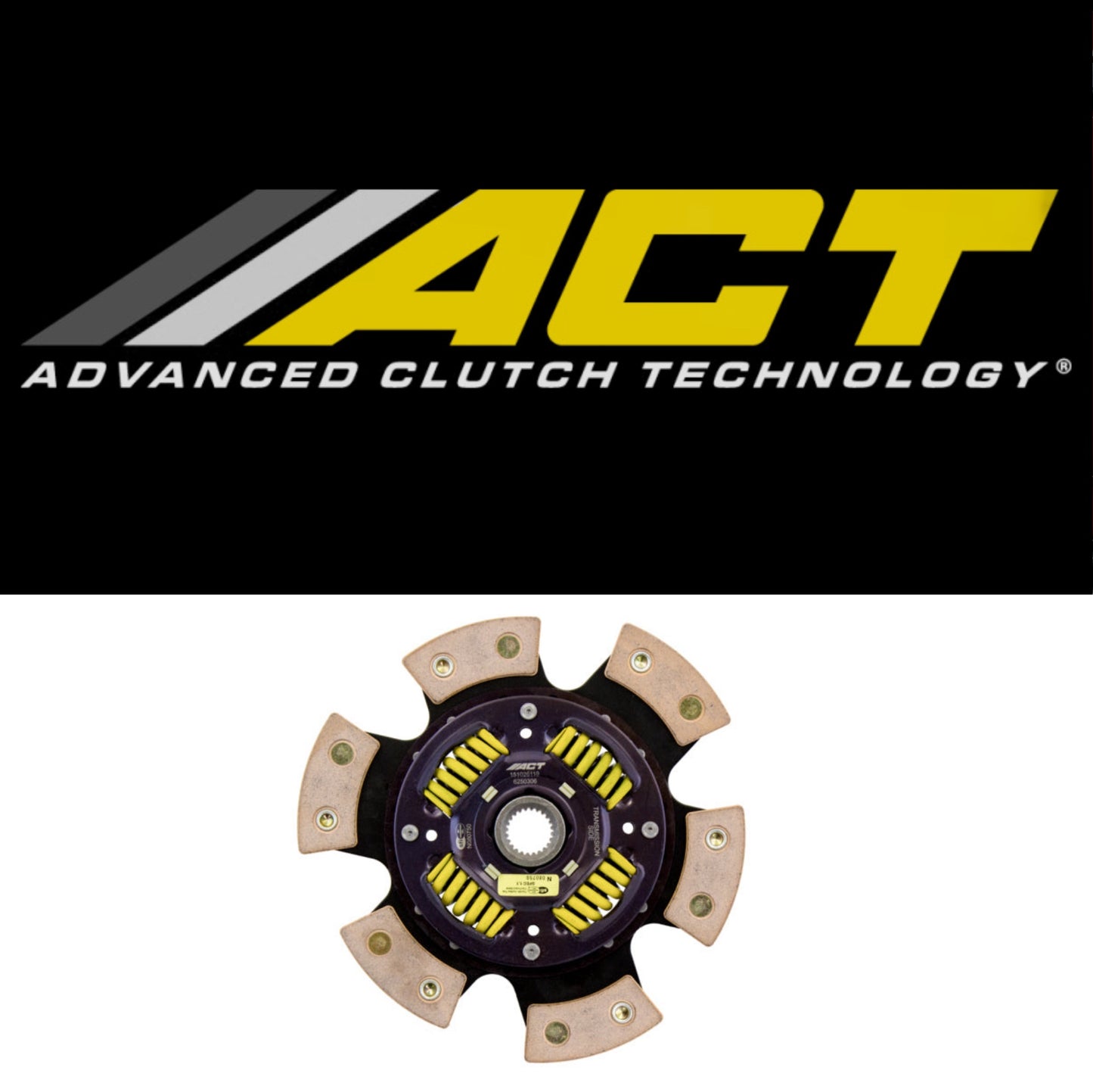 ACT 2015 Nissan 370Z 6 Pad Sprung Race Disc