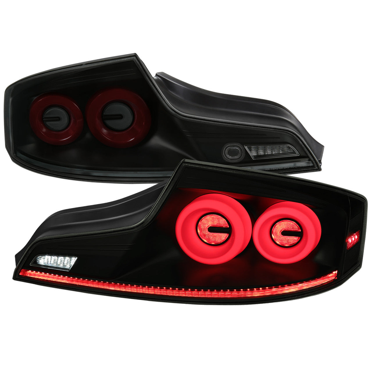 Spec-D G35 Coupe Customizable LED Sequential Halo Tail Lights