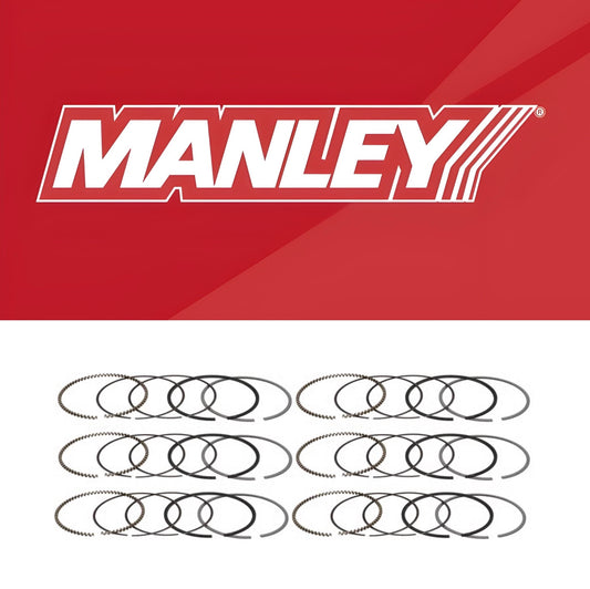 Manley 03-07 Nissan 350Z / Infiniti G35 95.7mm Bore 1.2mm x 1.2mm x 3.0mm Standard Ring Set