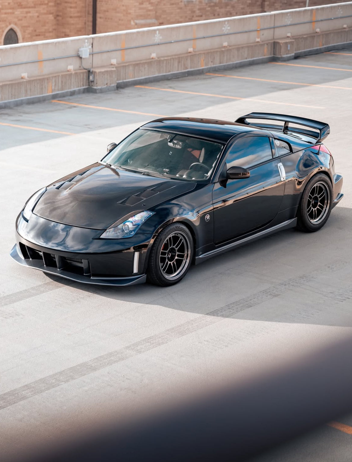 350Z Nano Carbon Super Gloss Precut Window Tints | Front/Sides/Rear Customizer - 350z, Competition Use, Cosmetic,
