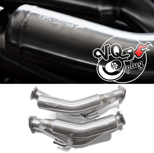 G35/350Z VQPlug ART Pipes | Stainless Steel Resonated Test Pipes VQ35HR - 350z, Competition Use, Discount $30, G35, HQ