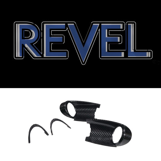 Revel 23+ Nissan Z GT Dry Carbon Inner Door Trim Cover