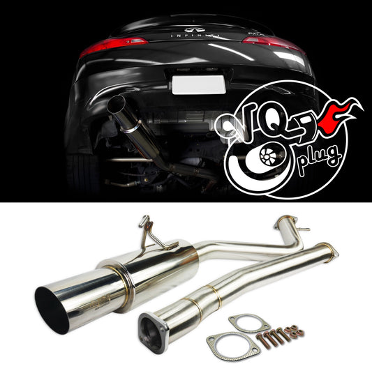 ISR Performance Single GT Exhaust - Infiniti G37 Coupe RWD