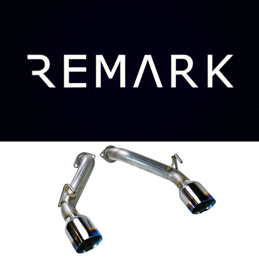 REMARK 2023+ Nissan Z Burnt Stainless Double Wall Tip Axle Back Exhaust