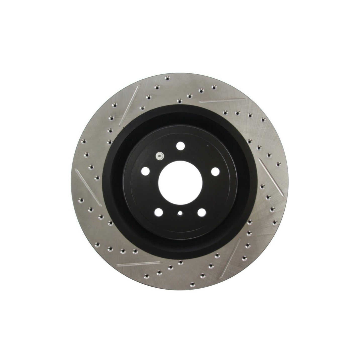 StopTech G37/370Z Akebono SportStop Slotted & Drilled Front Right Rotor