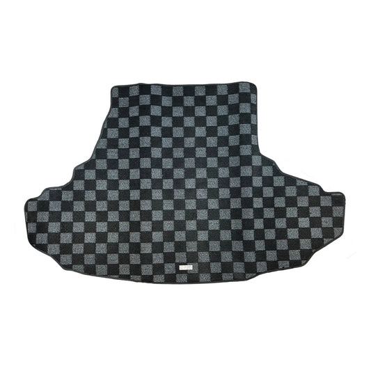 P2M G35 Sedan Dark Grey Checkered Racing Trunk Mat