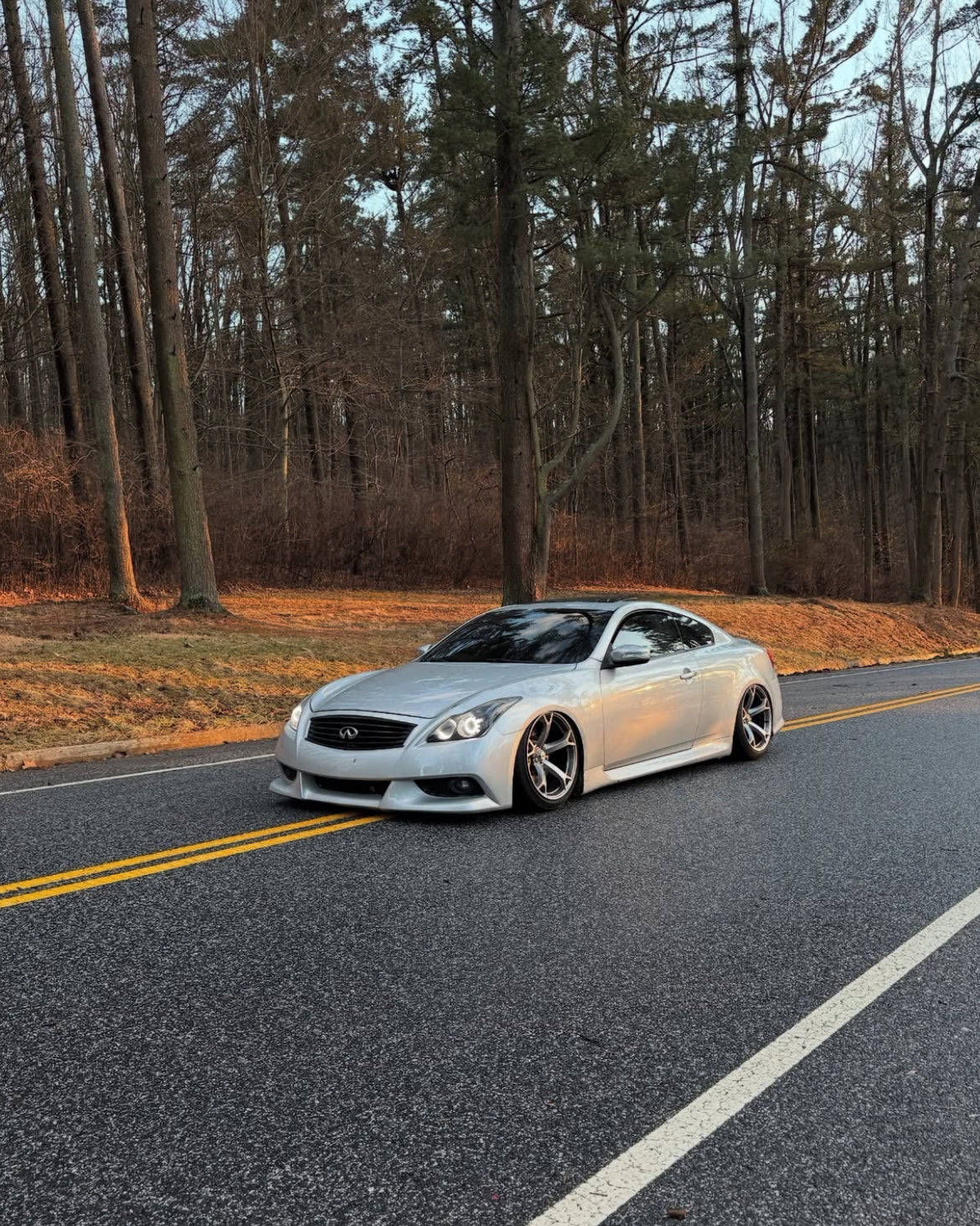 G37 Coupe IPL Style Front Bumper | Polyurethane Construction