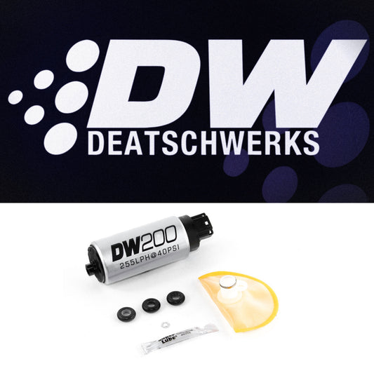 DeatschWerks 255 LPH In-Tank Fuel Pump w/ 10+ Legacy GT/03-08 G35/350Z Set Up Kit