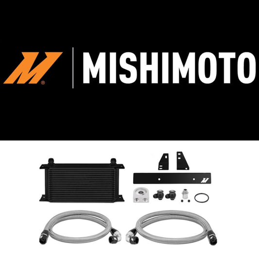 Mishimoto 09+ Nissan 370Z / 08+ Infiniti G37 (Coupe Only) Oil Cooler Kit - Black