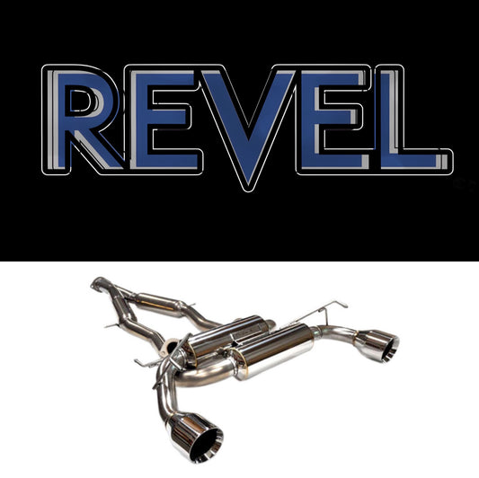 Revel 09+ 370Z Medallion Touring-S Y-Back Dual Muffler Exhaust