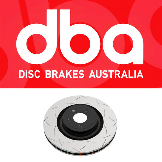 DBA 09+ Infiniti FX50 4000 Series Slotted Uni-Directional Rear Rotor