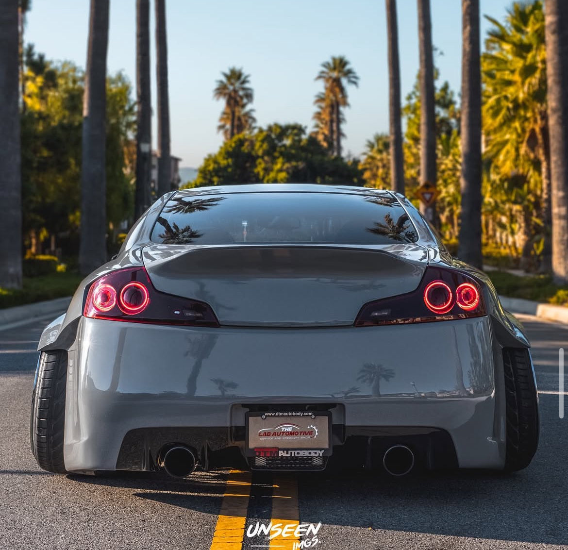 G35 Coupe Chargespeed V2 Track Edition Rear Bumper - Bumpers, Cosmetic, Coupe, Discount $20, G35