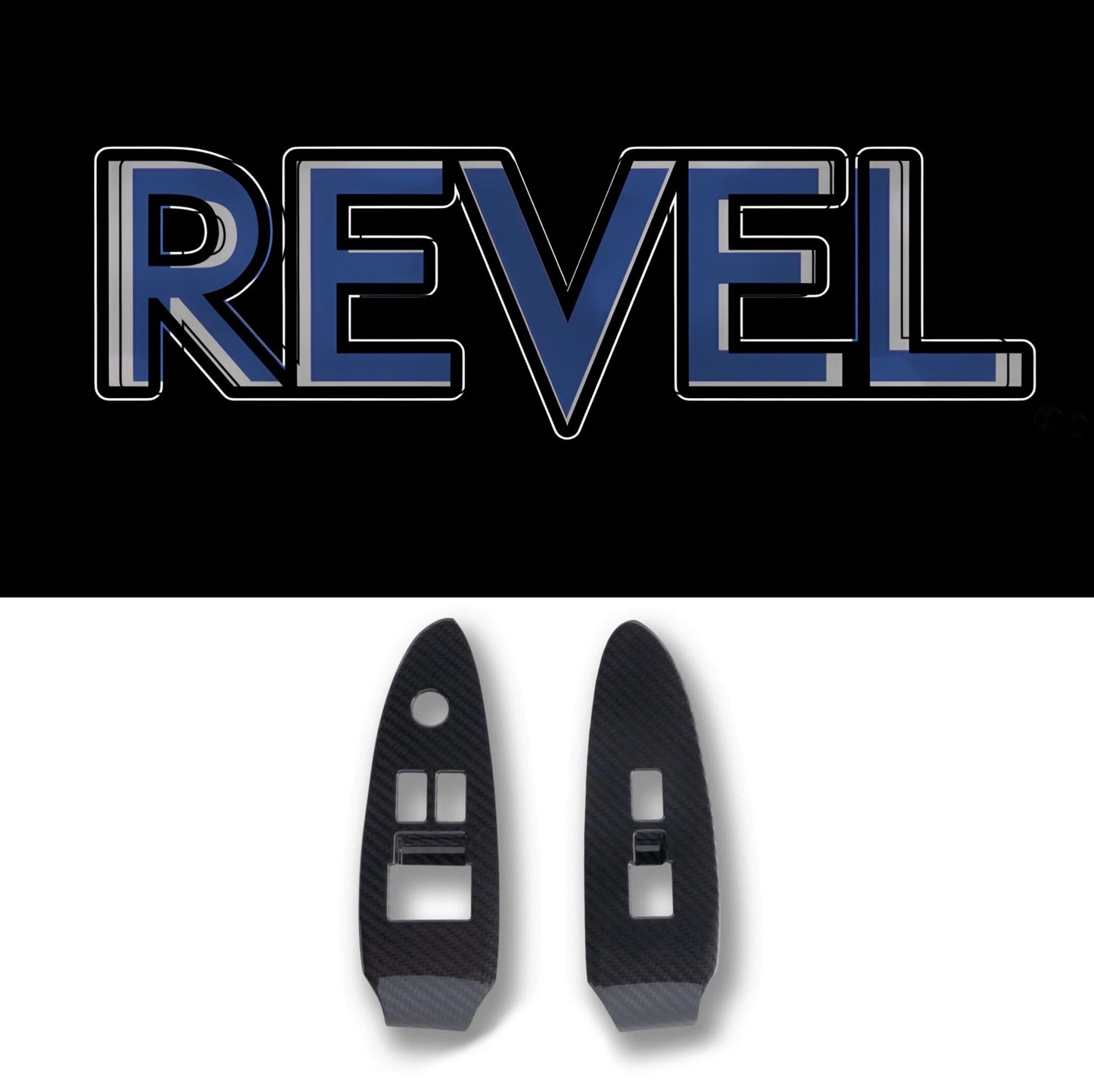 Revel 23+ Nissan Z GT Dry Carbon Window Switch Panel Cover
