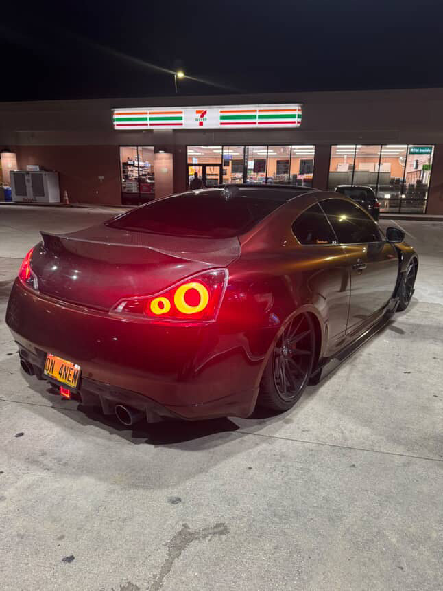 Spec-D G37/Q60 Coupe Customizable LED Sequential Halo Tail Lights