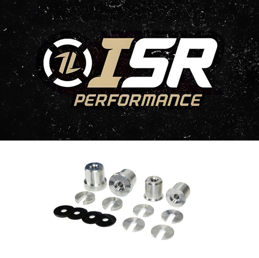 ISR Performance Aluminum Subframe Bushing Inserts -350Z & G35 Coupe