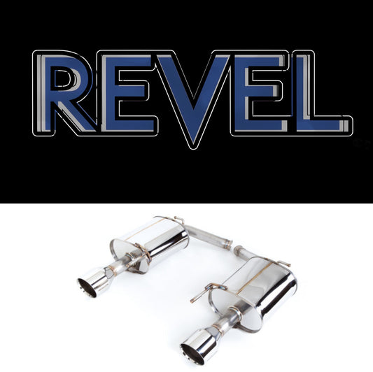 Revel 07-08 G35 Sedan Medallion Touring-S Dual Muffler Axle Back Exhaust