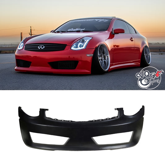 G35 Coupe Inven Front Bumper - G35 Coupe Inven Front Bumper - Bumpers, Cosmetic, Coupe, Discount $30, G35 red car black