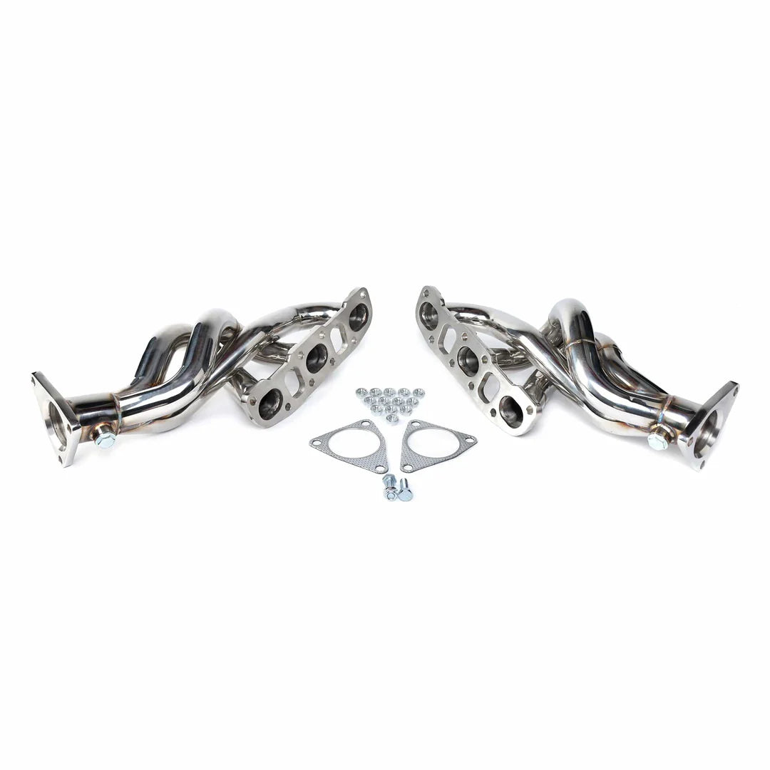 DC Sports Headers Stainless Steel VQ35HR VQ37VHR - Nissan 350Z 370Z / Infiniti G35 G37 Q50 AWD & RWD - Polished