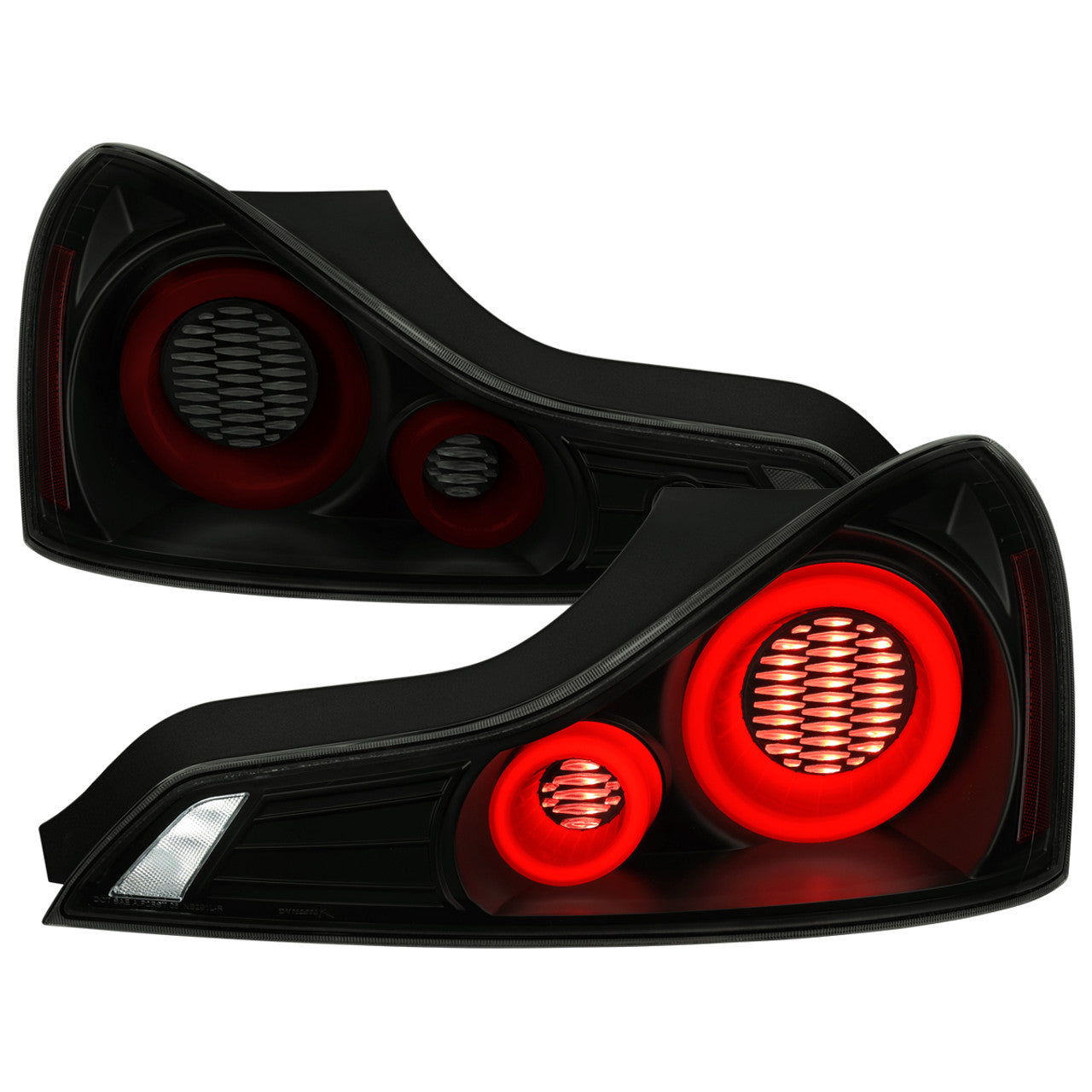 Spec-D G37/Q60 Coupe Customizable LED Sequential Halo Tail Lights