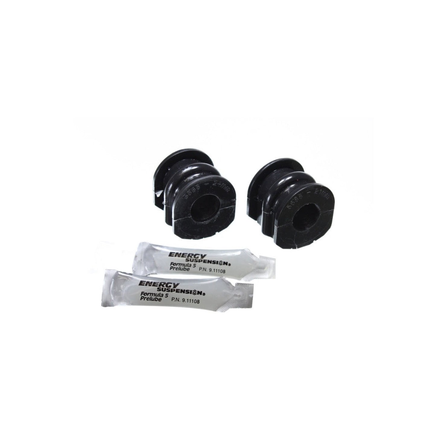 Energy Suspension 03-07 Infiniti G-35 Coupe RWD / 02-09 350Z Black 21mm Rear Sway Bar Frame Bushings