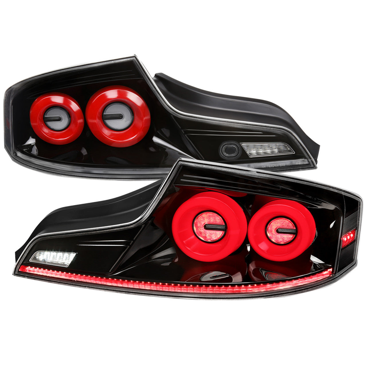 Spec-D G35 Coupe Customizable LED Sequential Halo Tail Lights
