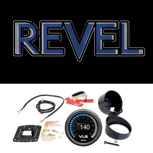 Revel G35/350Z/G37/370Z/Q50/Q60 VLS 52mm Voltage Gauge