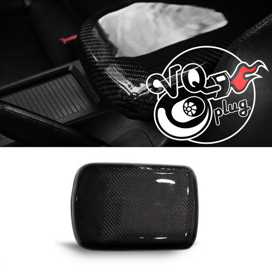 G35 Carbon Fiber Interior Arm Rest Overlay | Coupe & Sedan 2003-2007 Manual