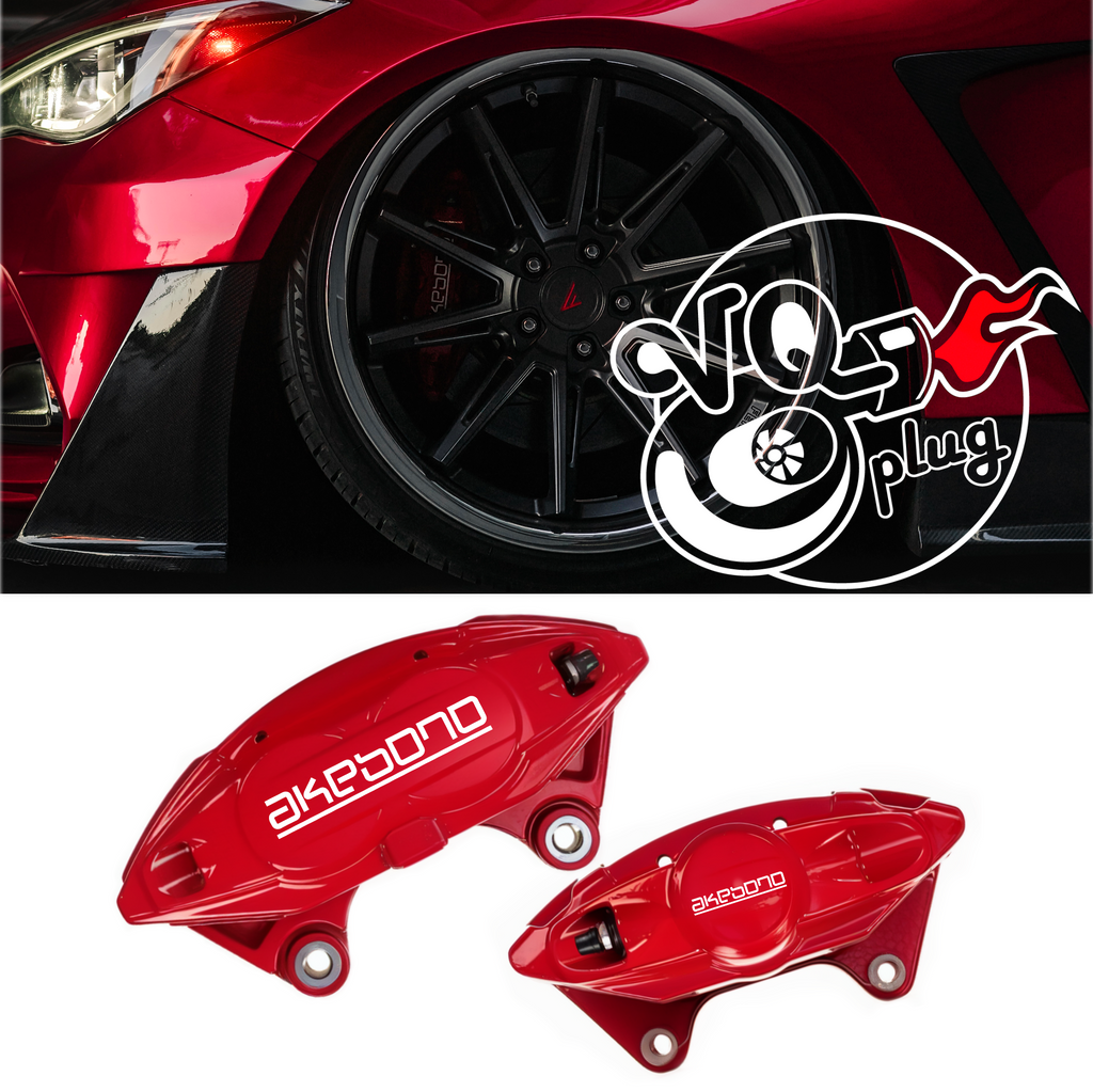 Akebono High-Heat Sport Brake Caliper Decals Set of 4