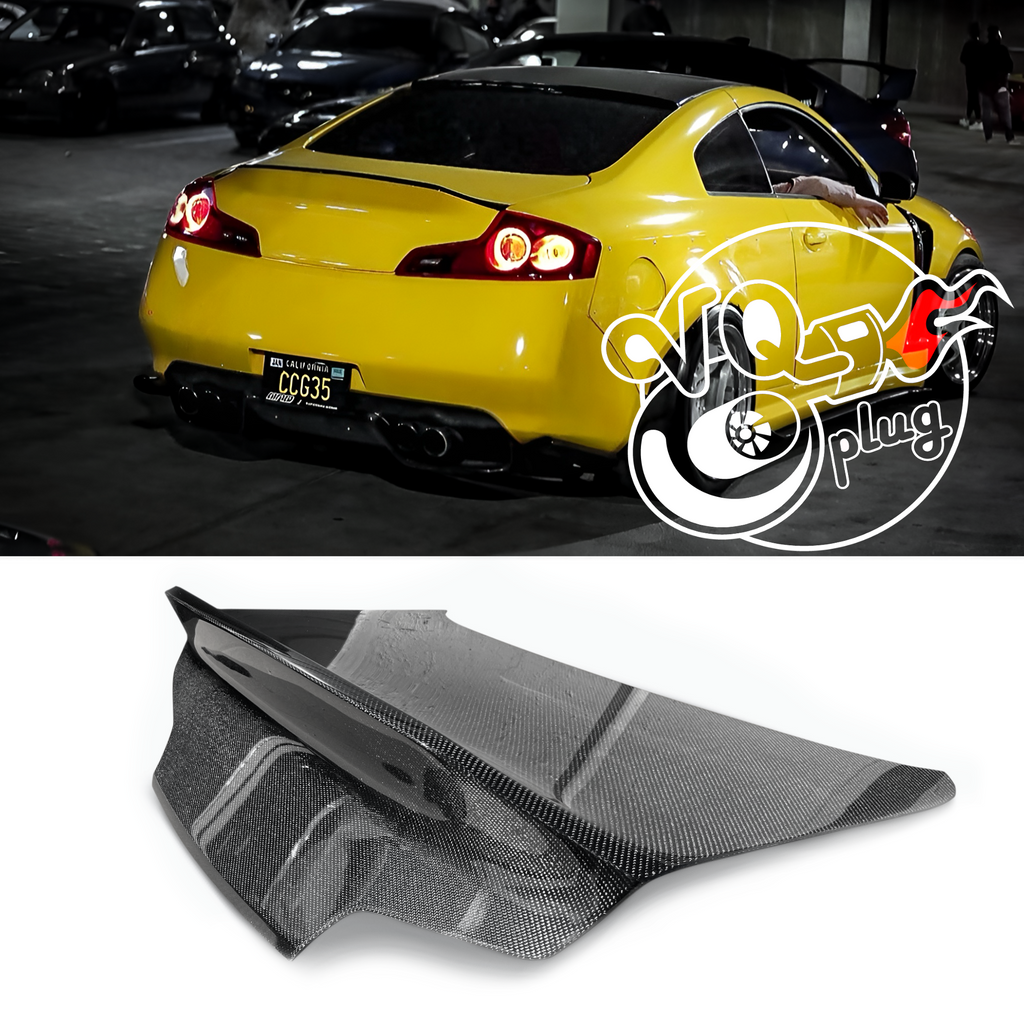 G35 Coupe JD Style Carbon Fiber Trunk | VQplug Exclusive