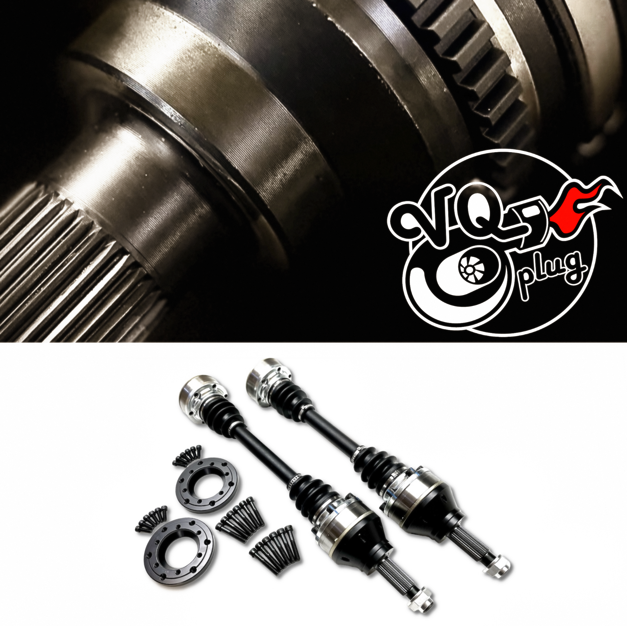 G35/350Z 900HP Level 5 Direct Fit Pro-Level Rear Axle w/ 108mm CV and ...