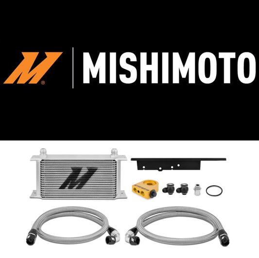 Mishimoto 03-09 Nissan 350Z / 03-07 Infiniti G35 (Coupe Only) Oil Cooler Kit - Thermostatic
