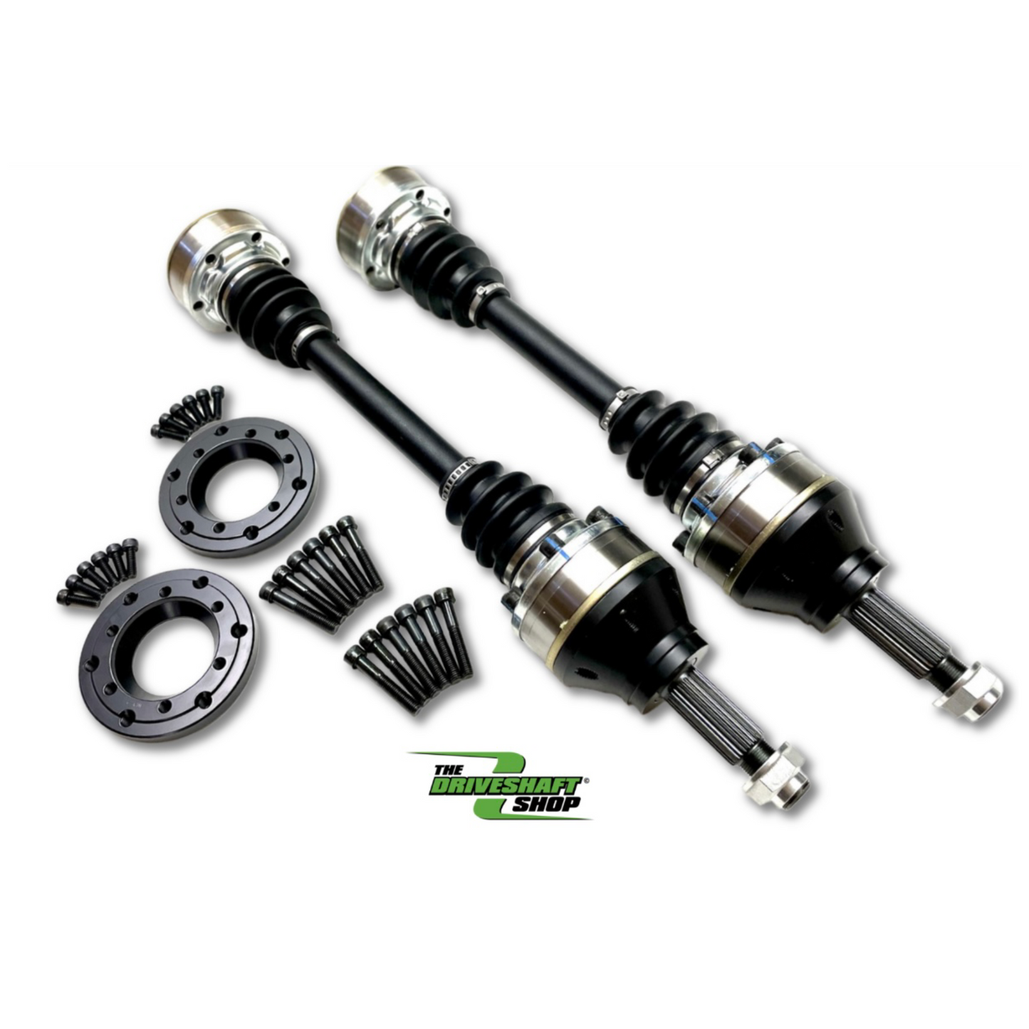 G35/350Z 1200HP Level 5 Direct Fit Pro-Level Rear Axle w/ 108mm CV and Conversion Plate (Pair)