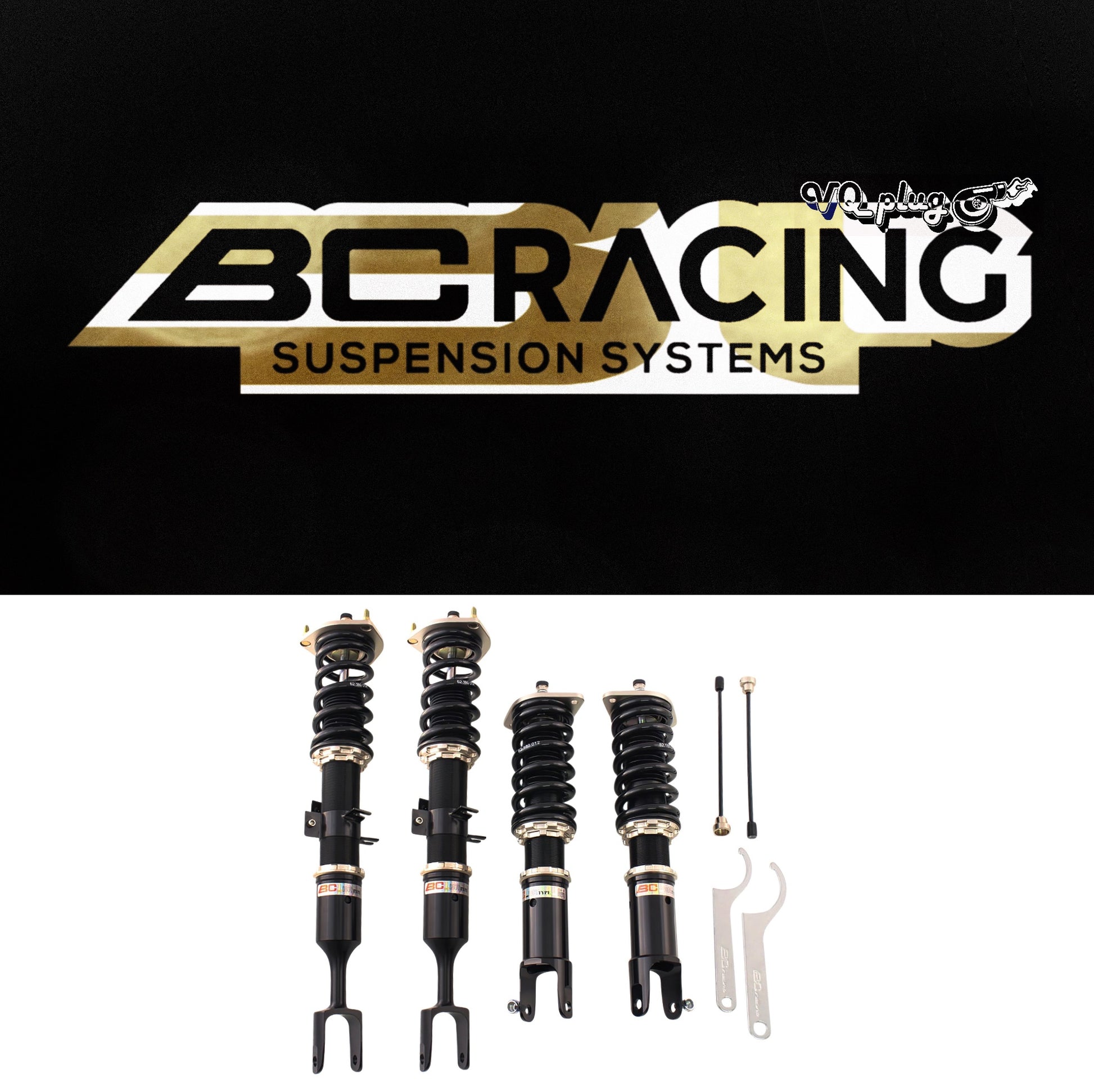 BC-Racing G35/350Z BR Type Coilovers | True Rear RWD - 350z, Coupe, Free Shipping, G35, Performance