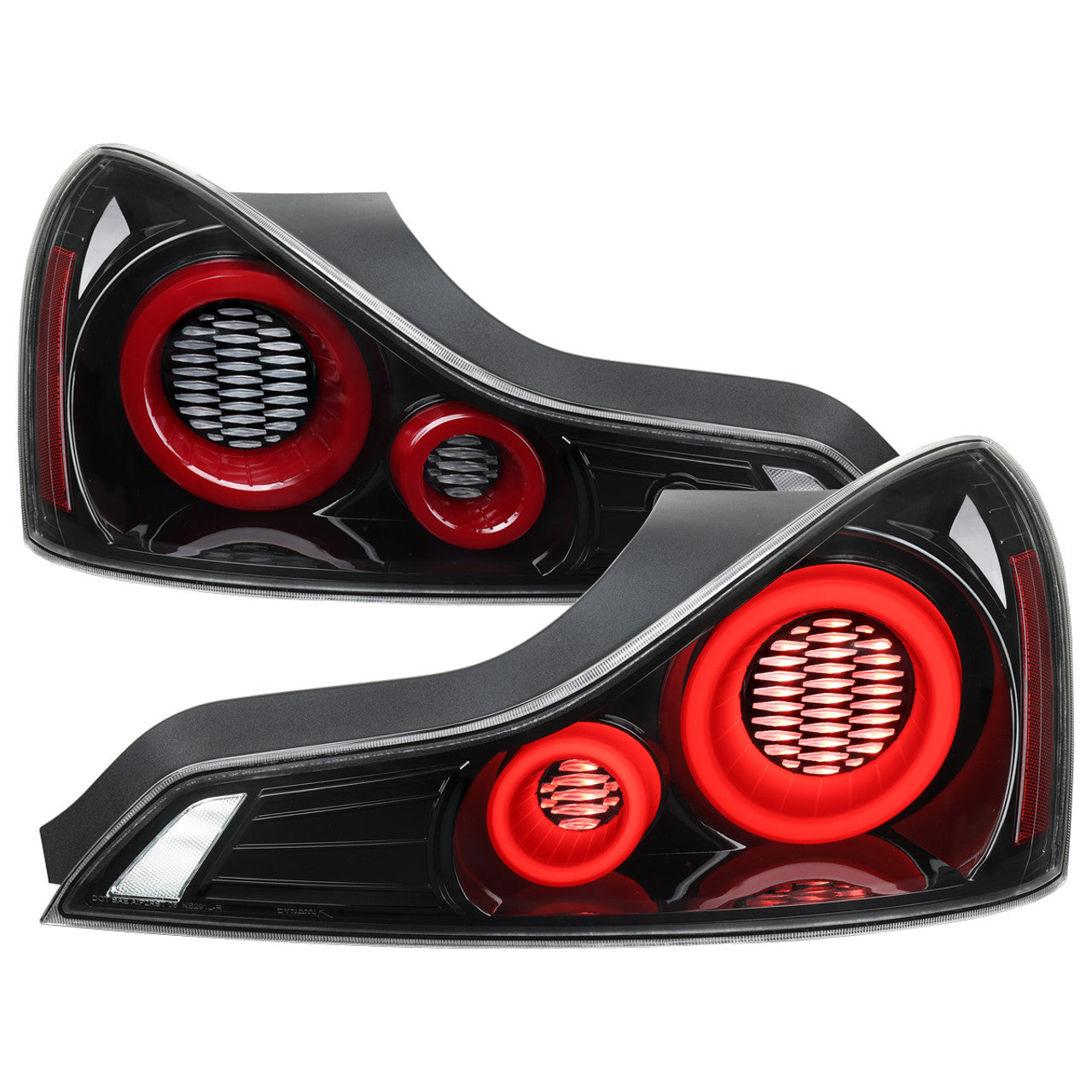 Spec-D G37/Q60 Coupe Customizable LED Sequential Halo Tail Lights