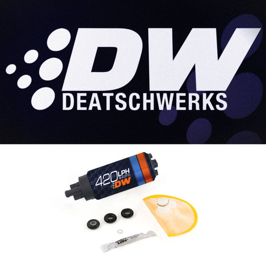 Deatschwerks DW420 Series 420lph In-Tank Fuel Pump w/ Install Kit For G35 03-08 350Z 03-08