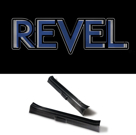 Revel 23+ Nissan Z GT Dry Carbon Door Inner Sill Cover - 2 Pieces