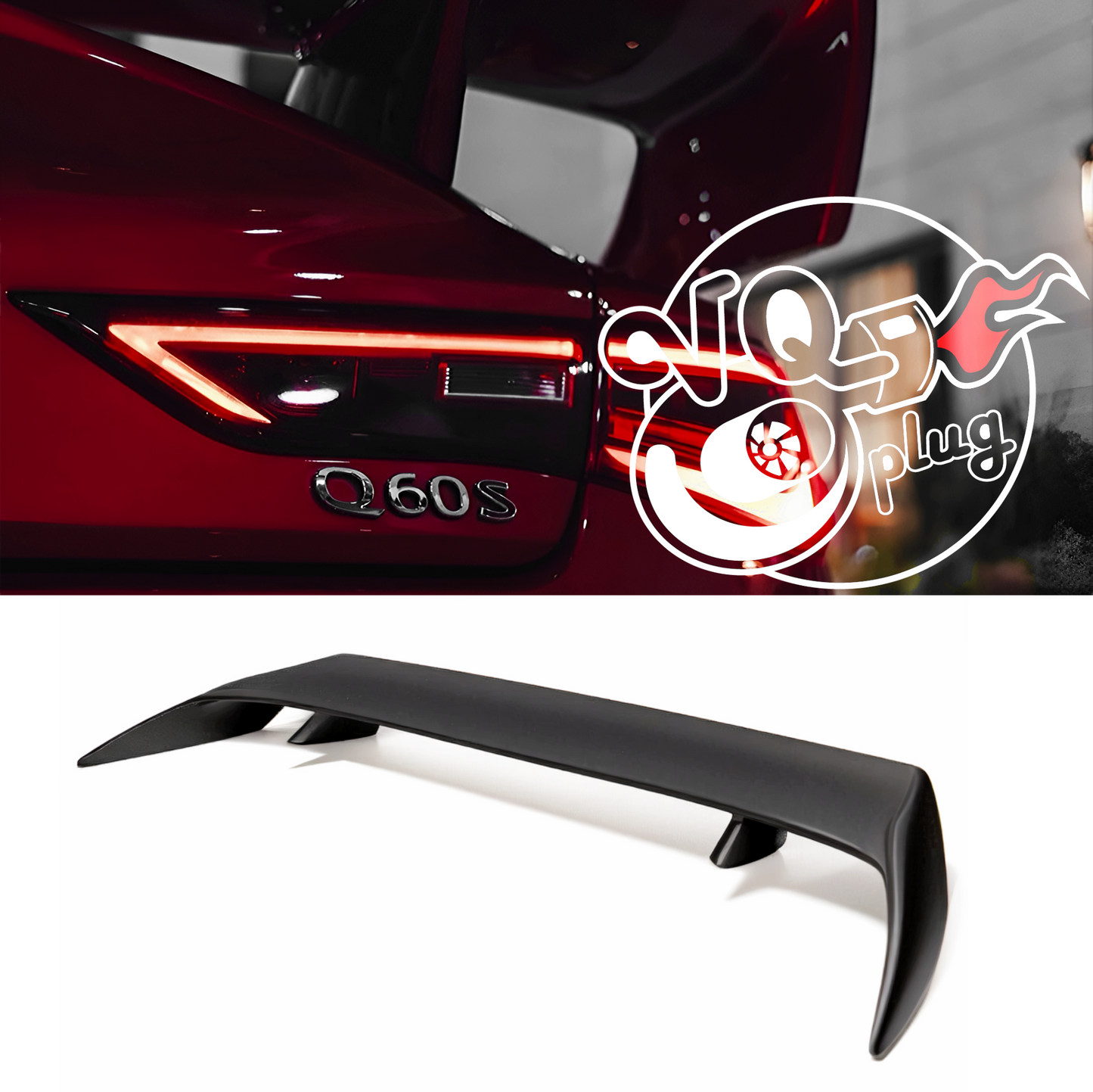 Q50/Q60 326 Style Wing Spoiler | VQ37VHR VR30DDTT